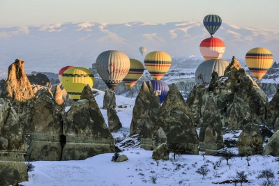 Kapadokya - Erciyes Kayak Turu (Sevgililer Gününe Özel)